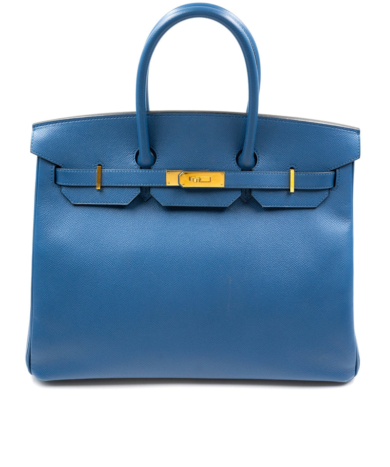 Hermes birkin cheap 35 blue