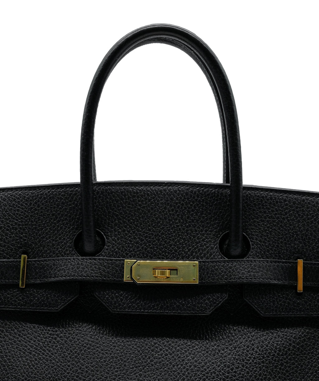 Hermès Ardennes Birkin 35  Designer Handbag Consignment Boutique