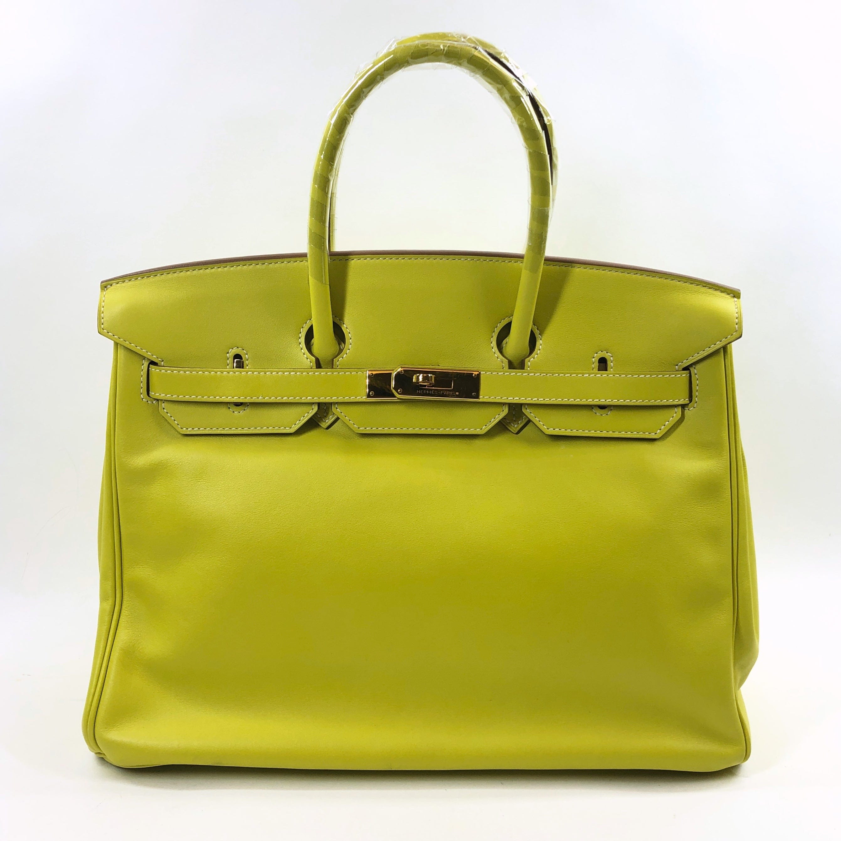 Hermès Hermes Birkin 35 Lime Veau Swift 4252376