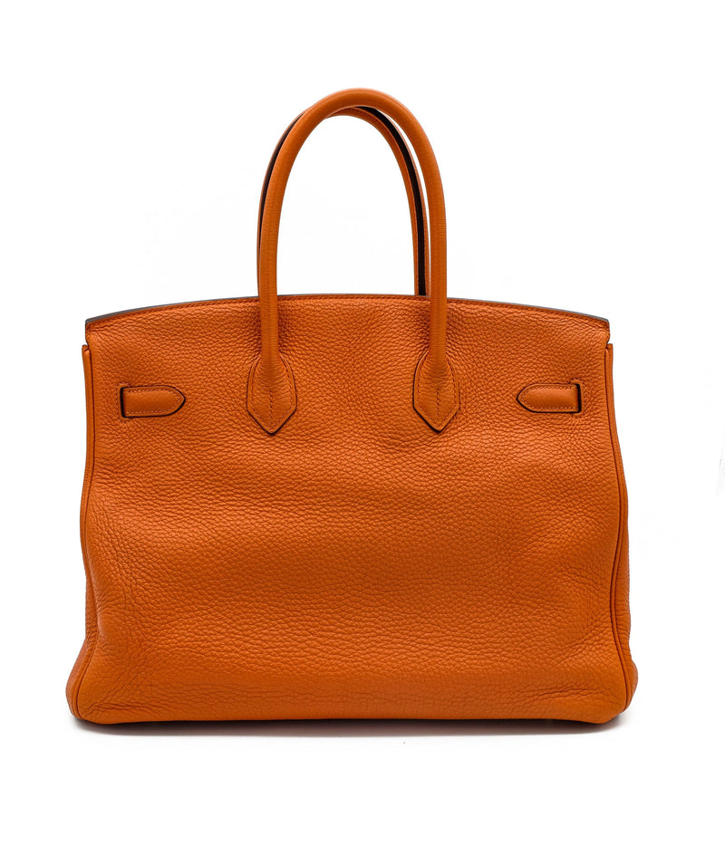 hermes birkin bag 35 togo orange