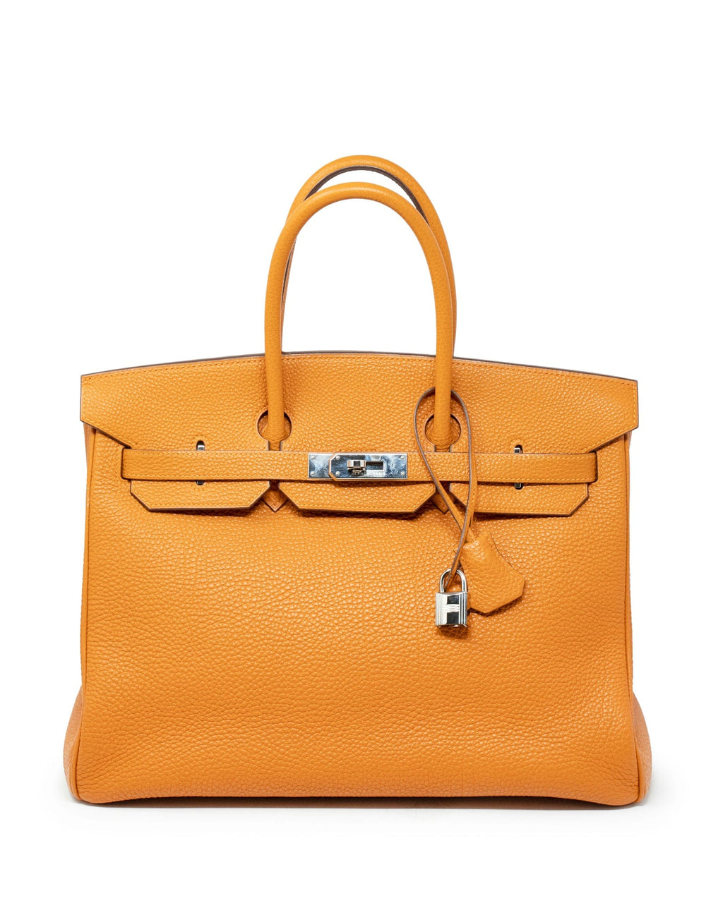 Orange on sale birkin 35