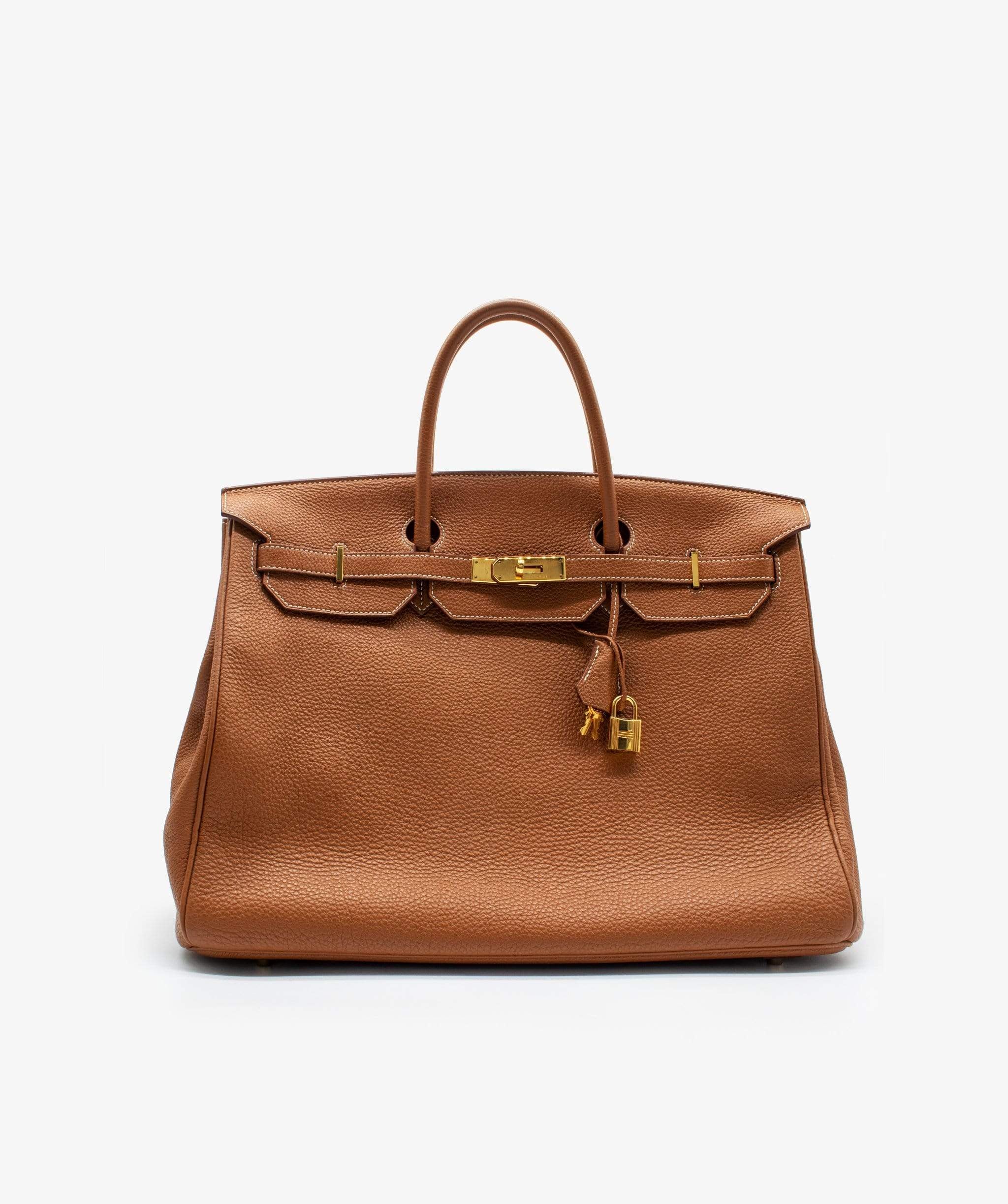 Hermès Hermes Birkin 40 Caramel Brown GHW RJC1069