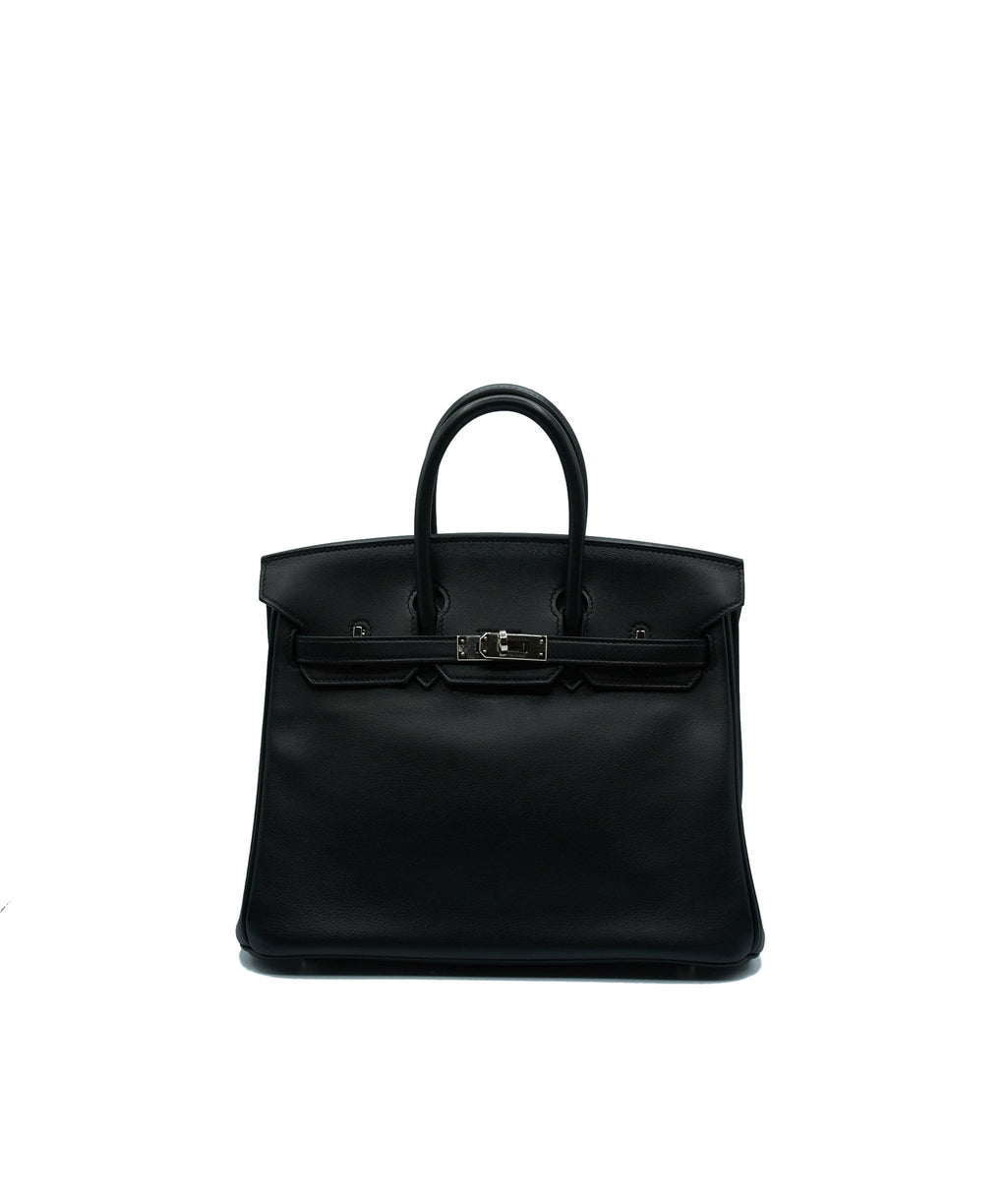 Hermès Birkin 25 Swift leather Black with SHW