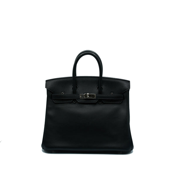 Hermès Birkin 25 Swift leather Black with SHW