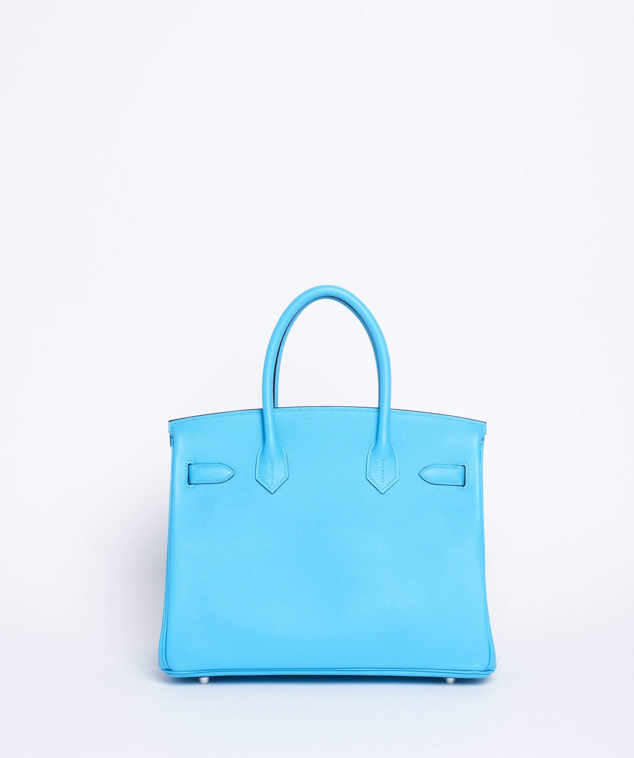 Hermès Hermes Blue Atol Epsom 30