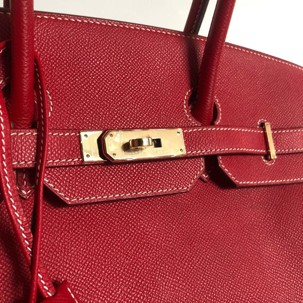 Hermes Birkin 30 Rouge Casaque Candy