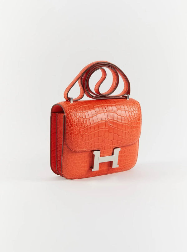 Hermès Hermes Constance Poppy Mini Aligator - AWC1838