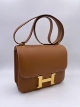 Hermès Hermes  Constance 24 in color gold in Epsom with gold hardware - ADC1146