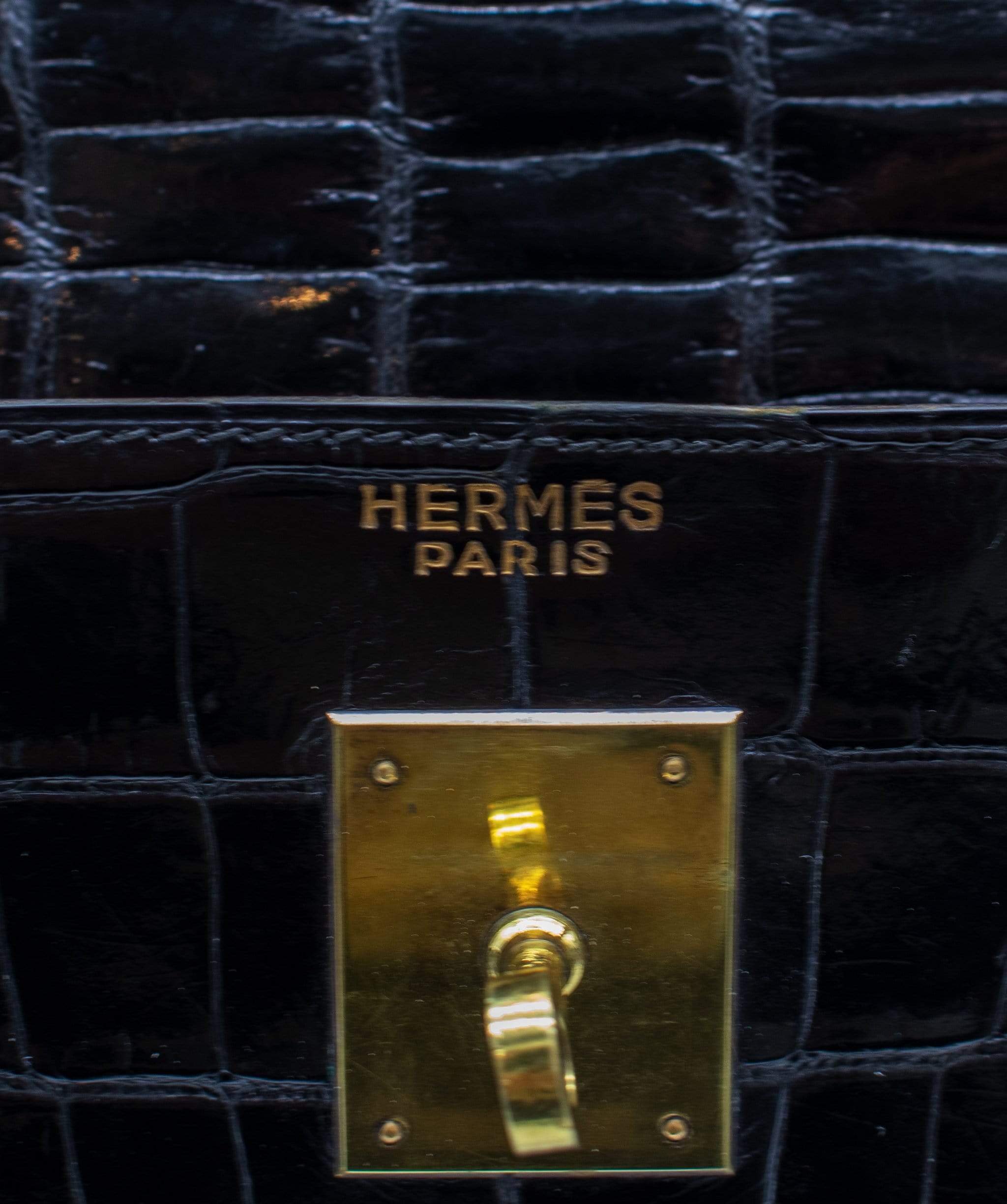 Hermès Hermes Crocodile Kelly Sellier 32