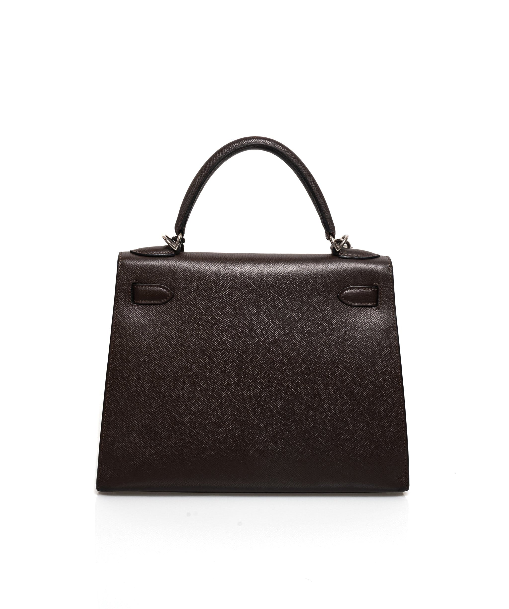 Hermès Hermes Epsom Chocolat Kelly 28cm Bag shw - ASL1536