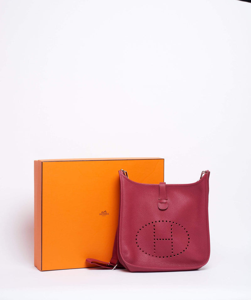 New Hermes Mini Evelyne Rouge Grenat