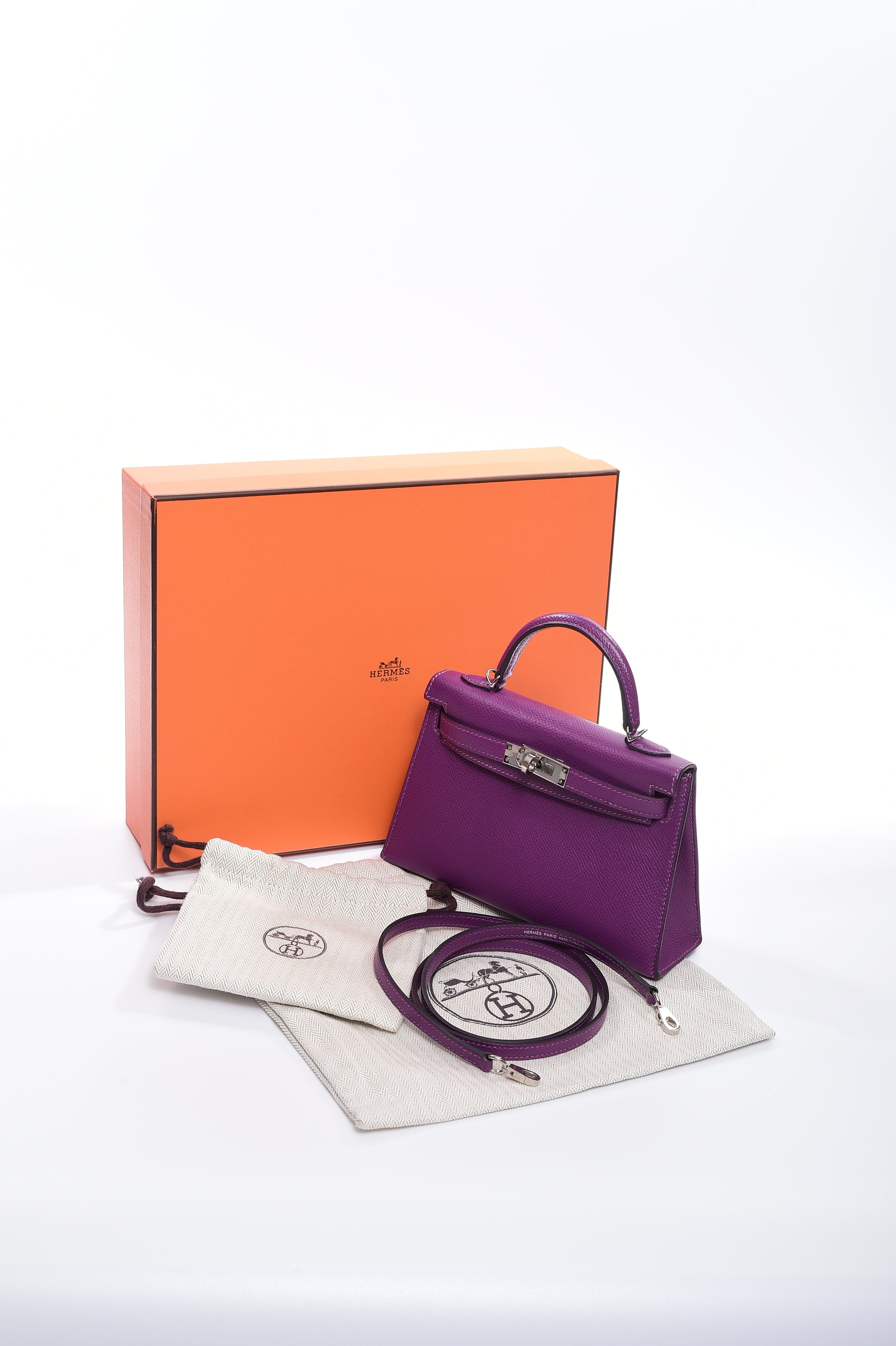 Hermes Kelly 20 Anemone Epsom PHW #D - SKL1217 – LuxuryPromise