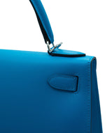 Hermès Hermès Kelly 28 Blue Frida Epsom with PHW - ASL1402