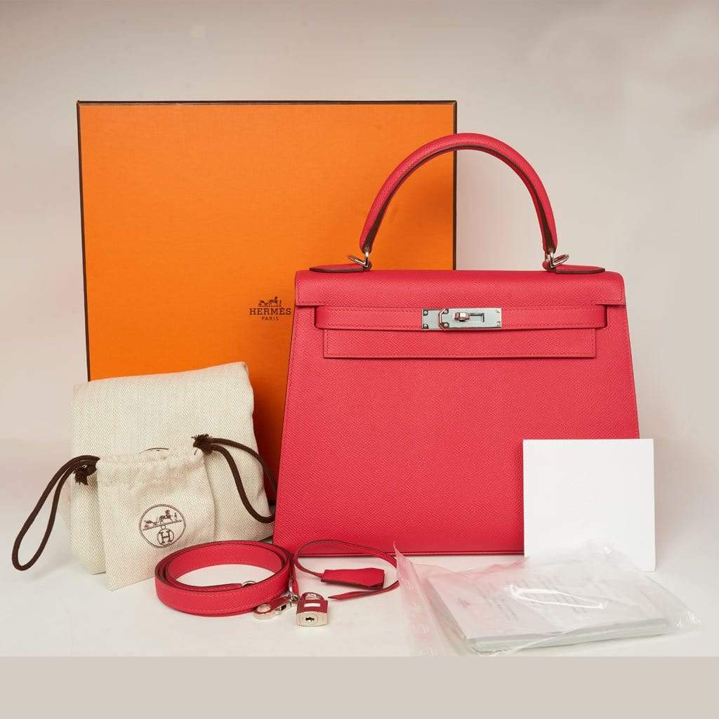 Hermes Kelly 28 Epsom Rose Extreme – LuxuryPromise