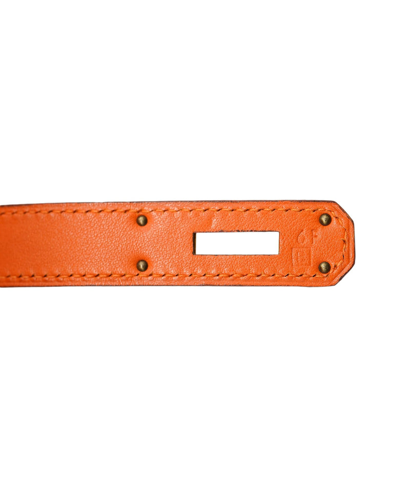 Hermes Kelly Handbag Orange Togo with Gold Hardware 28 Orange 20662137