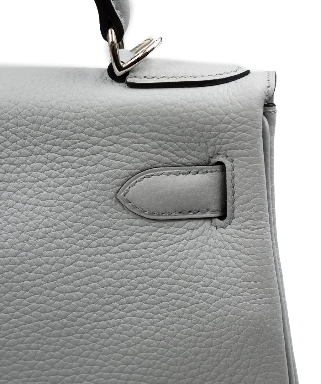 Hermes Kelly 28 Retourne Clemence Bleu Pale - GB10476M - Global