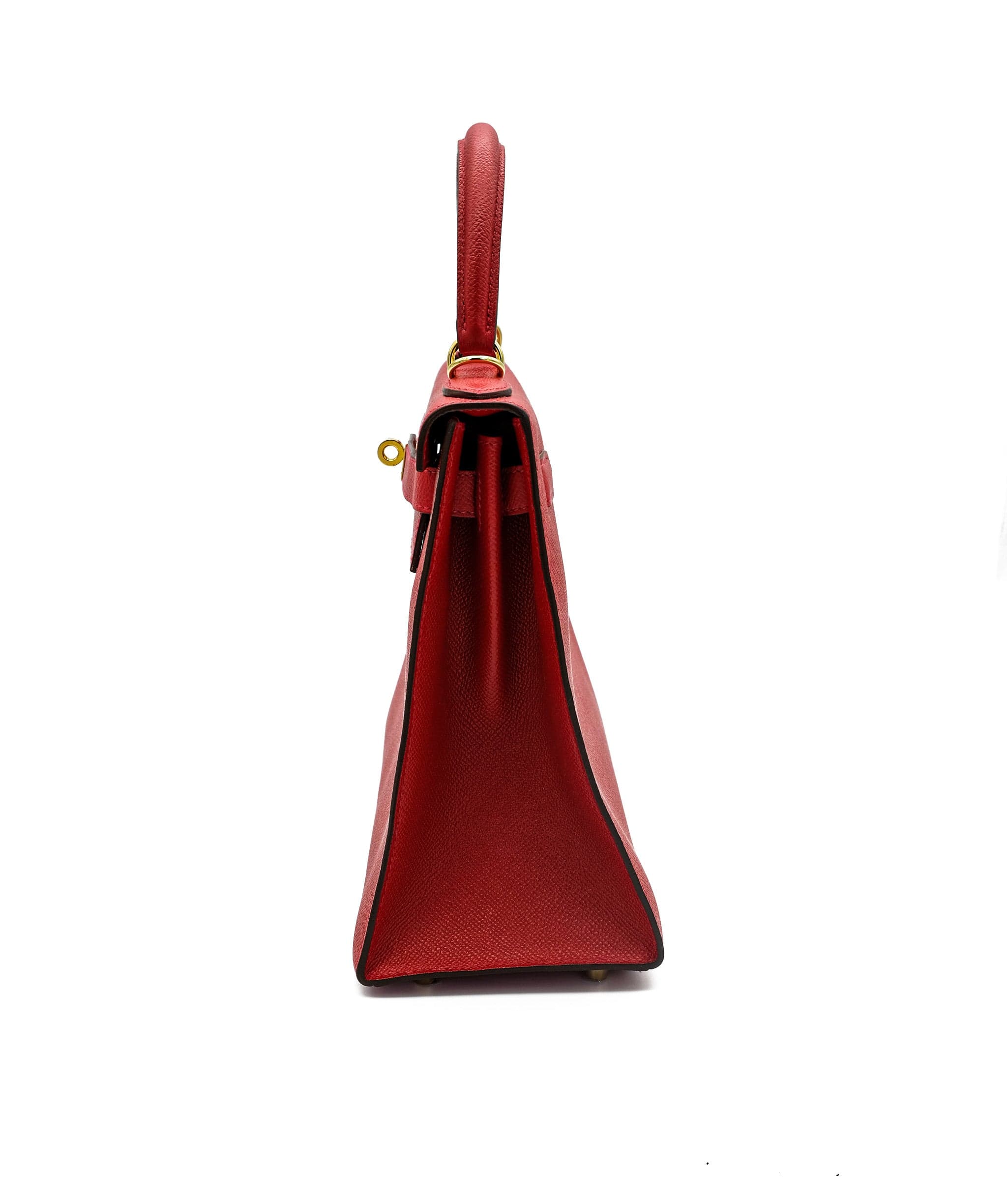 Hermès Hermes Kelly 28 Sellier Rouge Casaque Epsom GHW #X SKL1300
