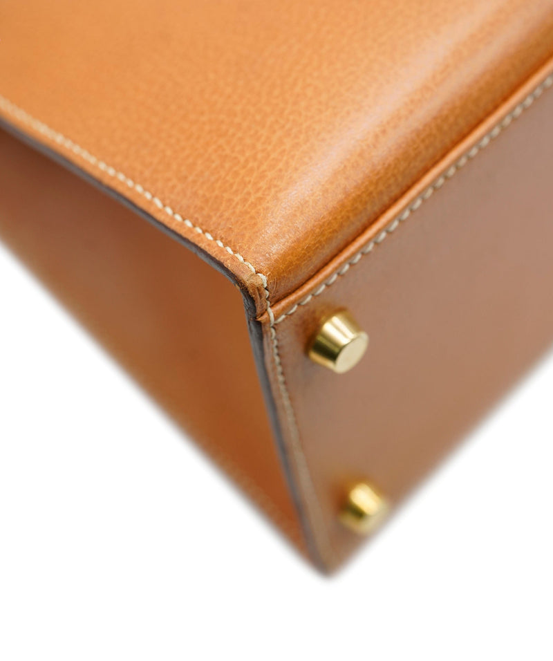 Hermès Splendid & Rare Hermes Kelly handbag 32 saddler shoulder