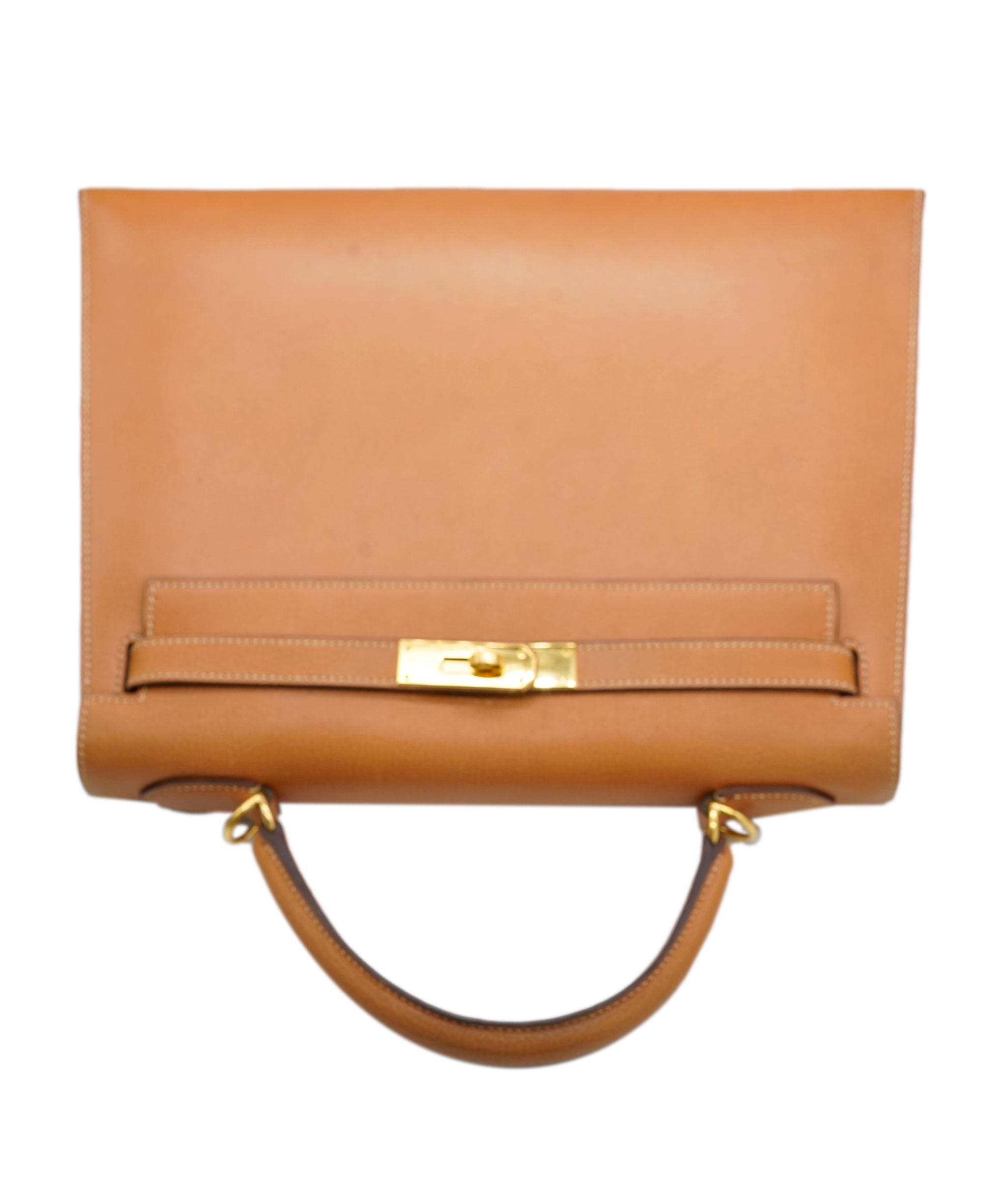 Hermes Kelly 32 Ardennes Gold GHW G ASL7412 LuxuryPromise