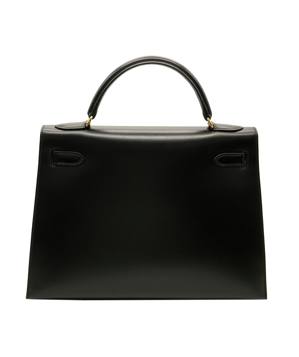 hermes kelly 32 black