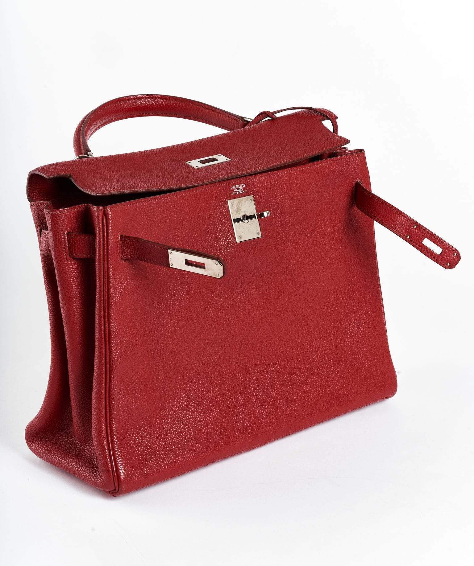 Hermès Hermes Kelly 32 Rouge vif phw