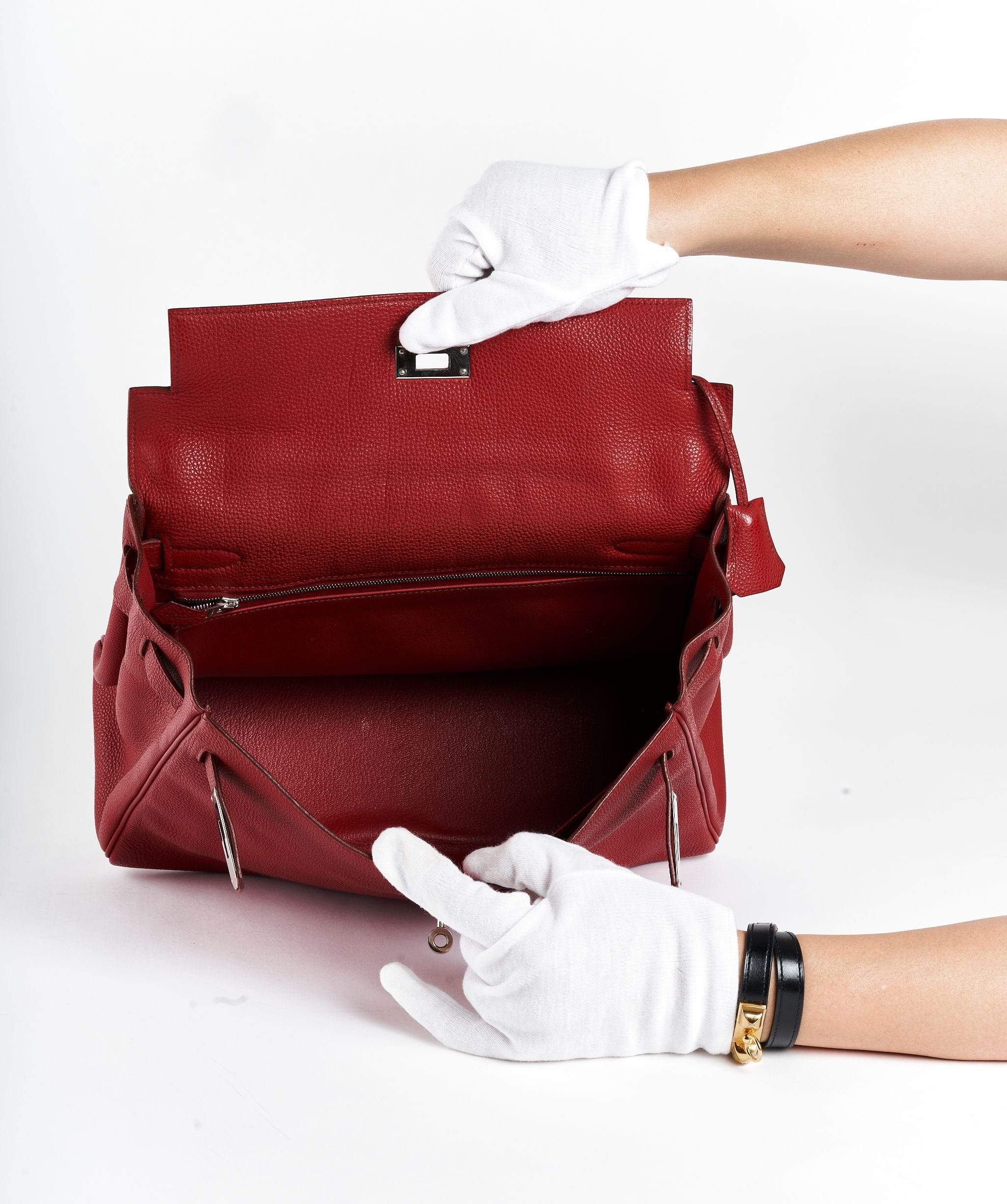 Hermès Hermes Kelly 32 Rouge vif phw