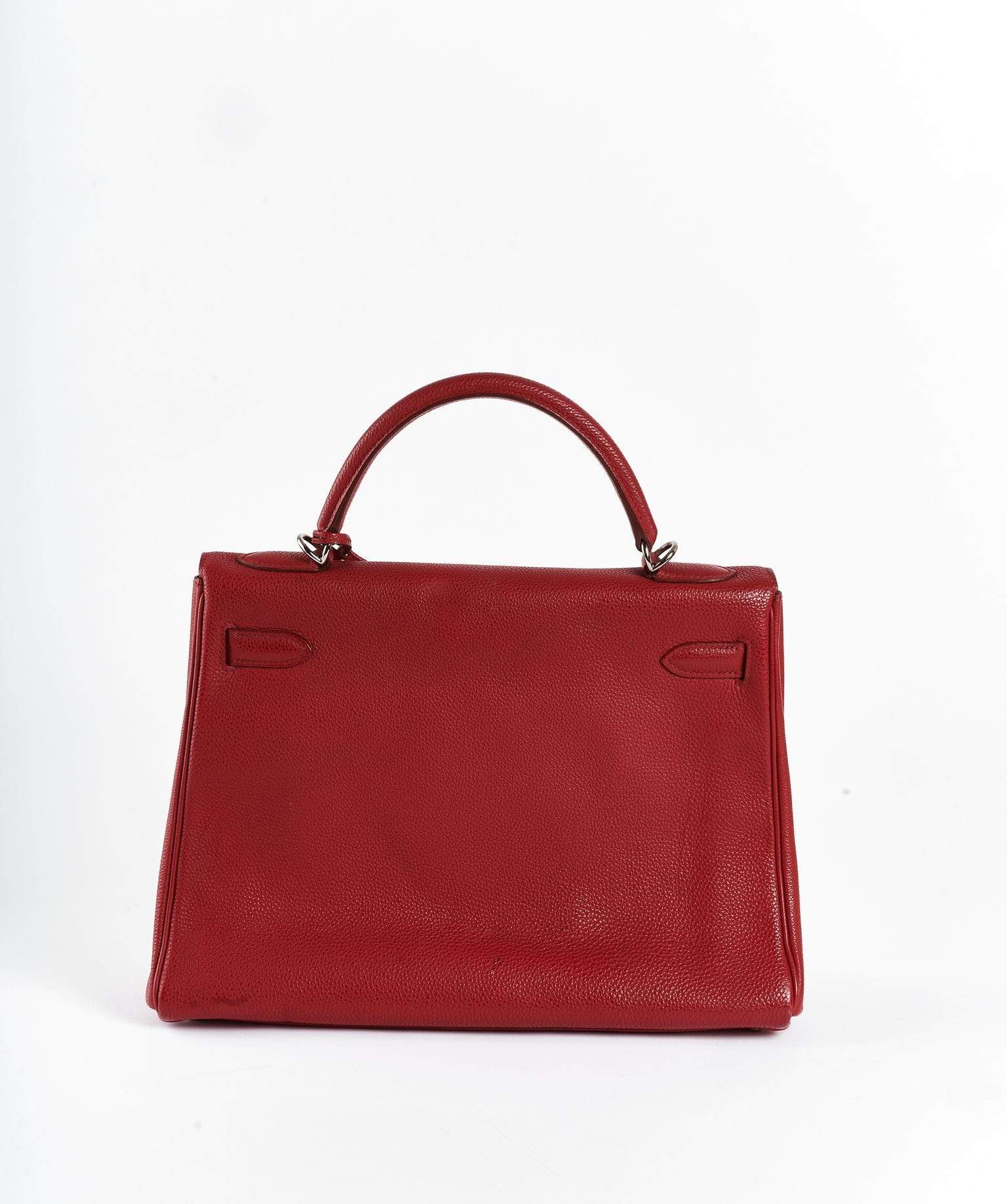 Hermès Hermes Kelly 32 Rouge vif phw