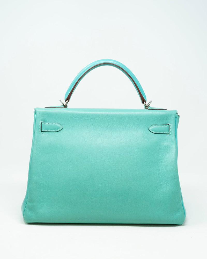LOUIS VUITTON Tiffany Blue Lagoon Bag Authentic