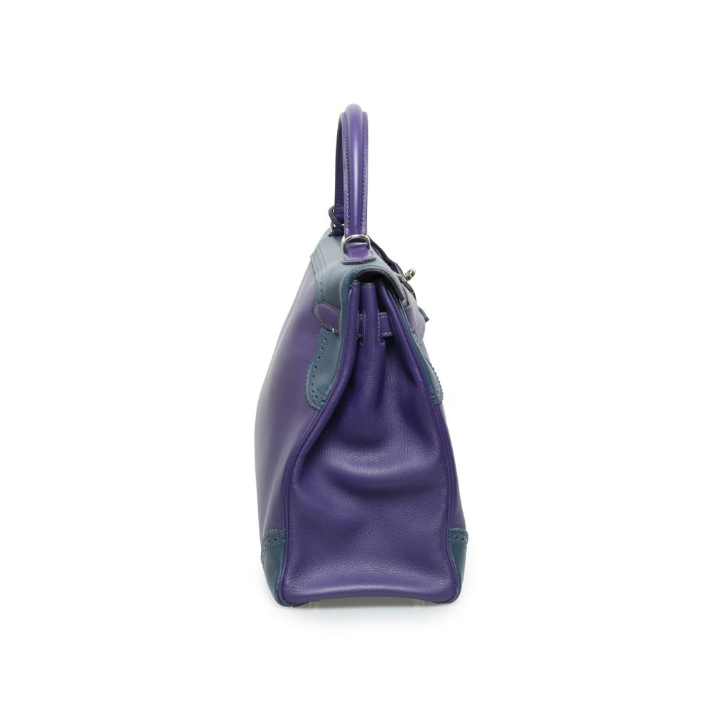 Hermès - Authenticated Kelly 35 Handbag - Leather Multicolour Plain for Women, Very Good Condition