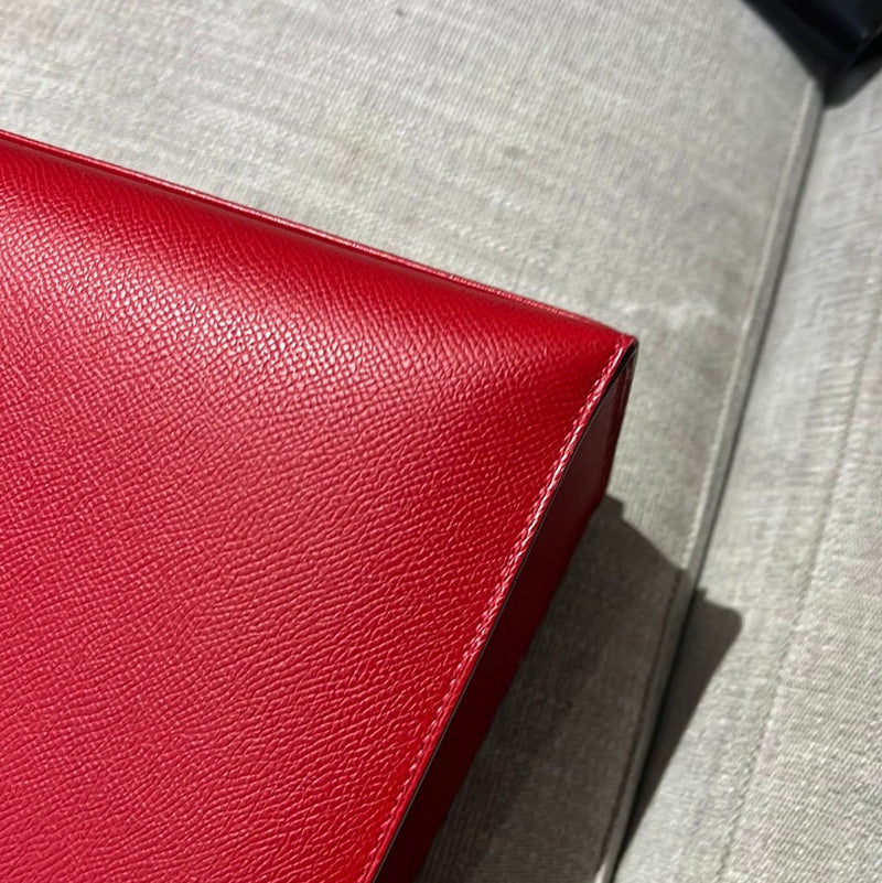 Hermès Kelly 35 Epsom Rouge Casaque