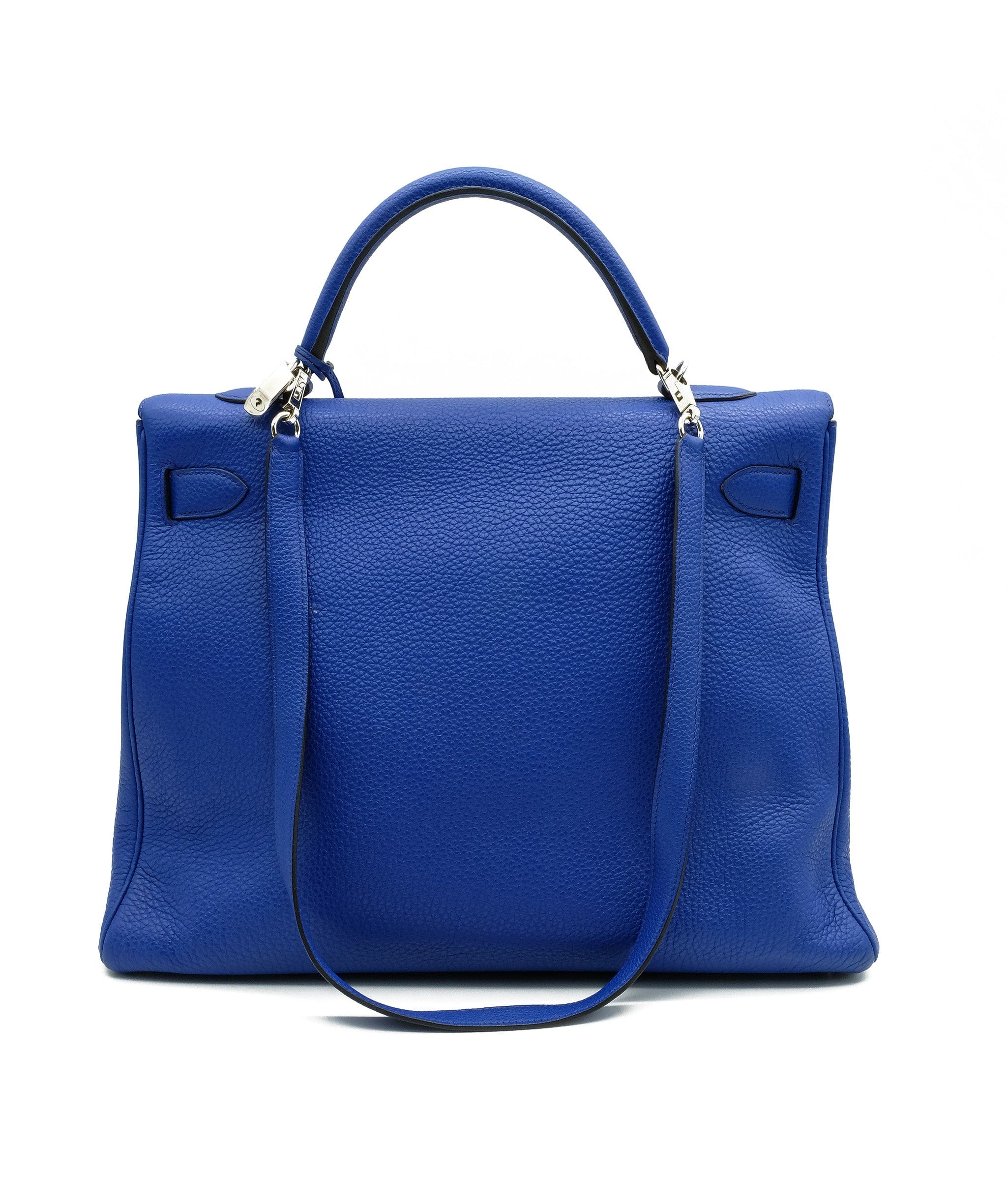 Hermès Hermes Kelly 40 Blue Electric PHW RJC1293