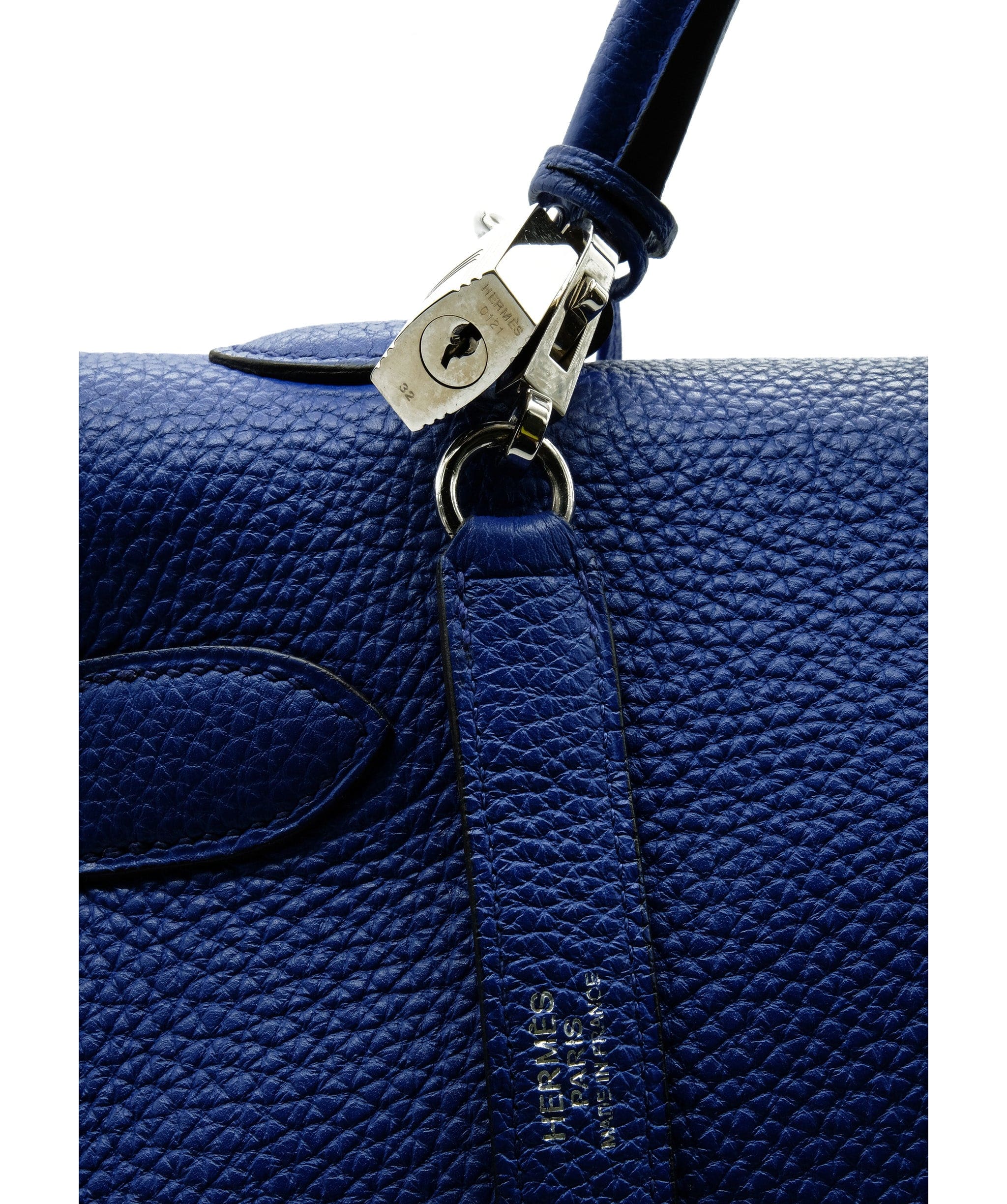 Hermès Hermes Kelly 40 Blue Electric PHW RJC1293