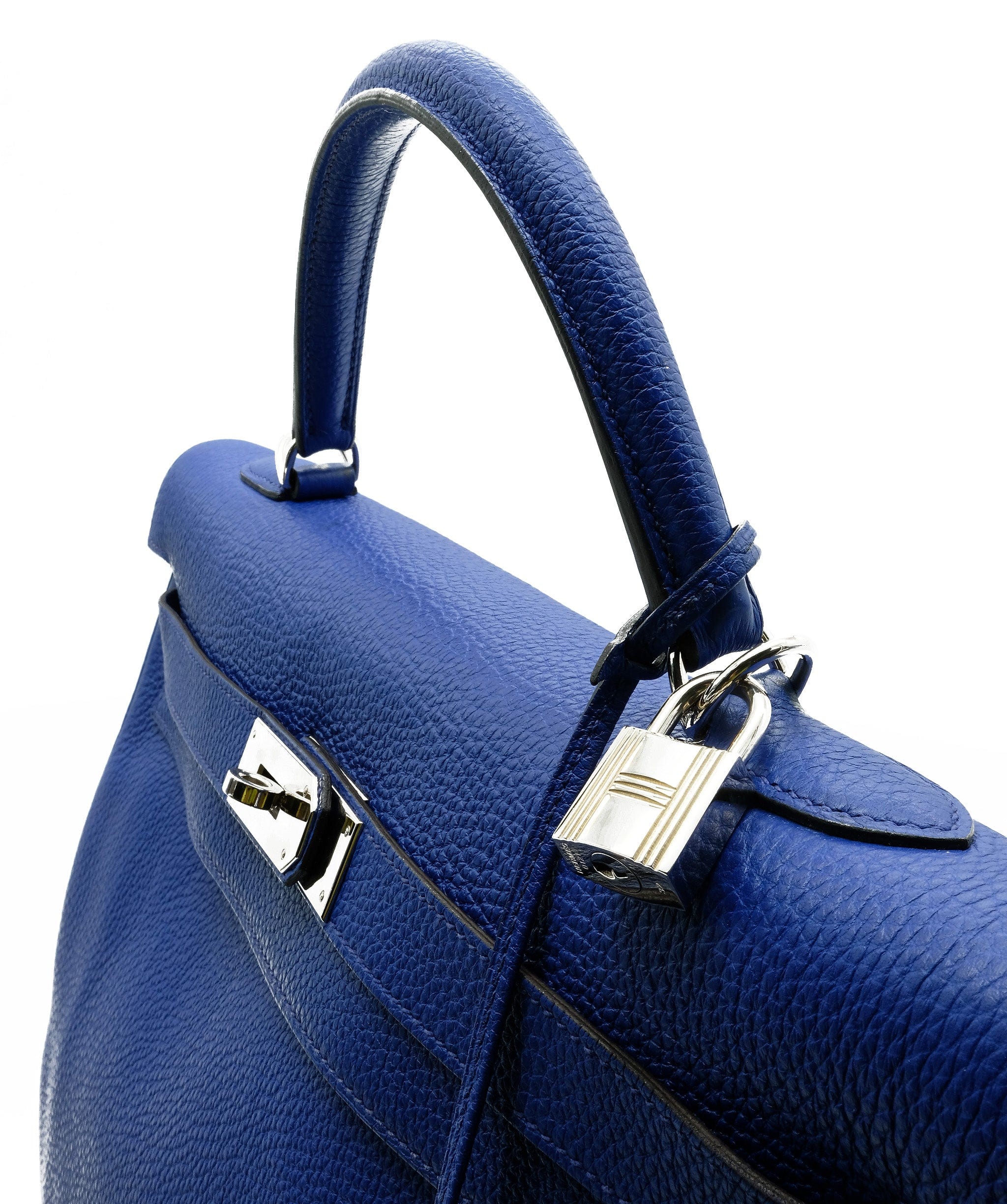 Hermès Hermes Kelly 40 Blue Electric PHW RJC1293