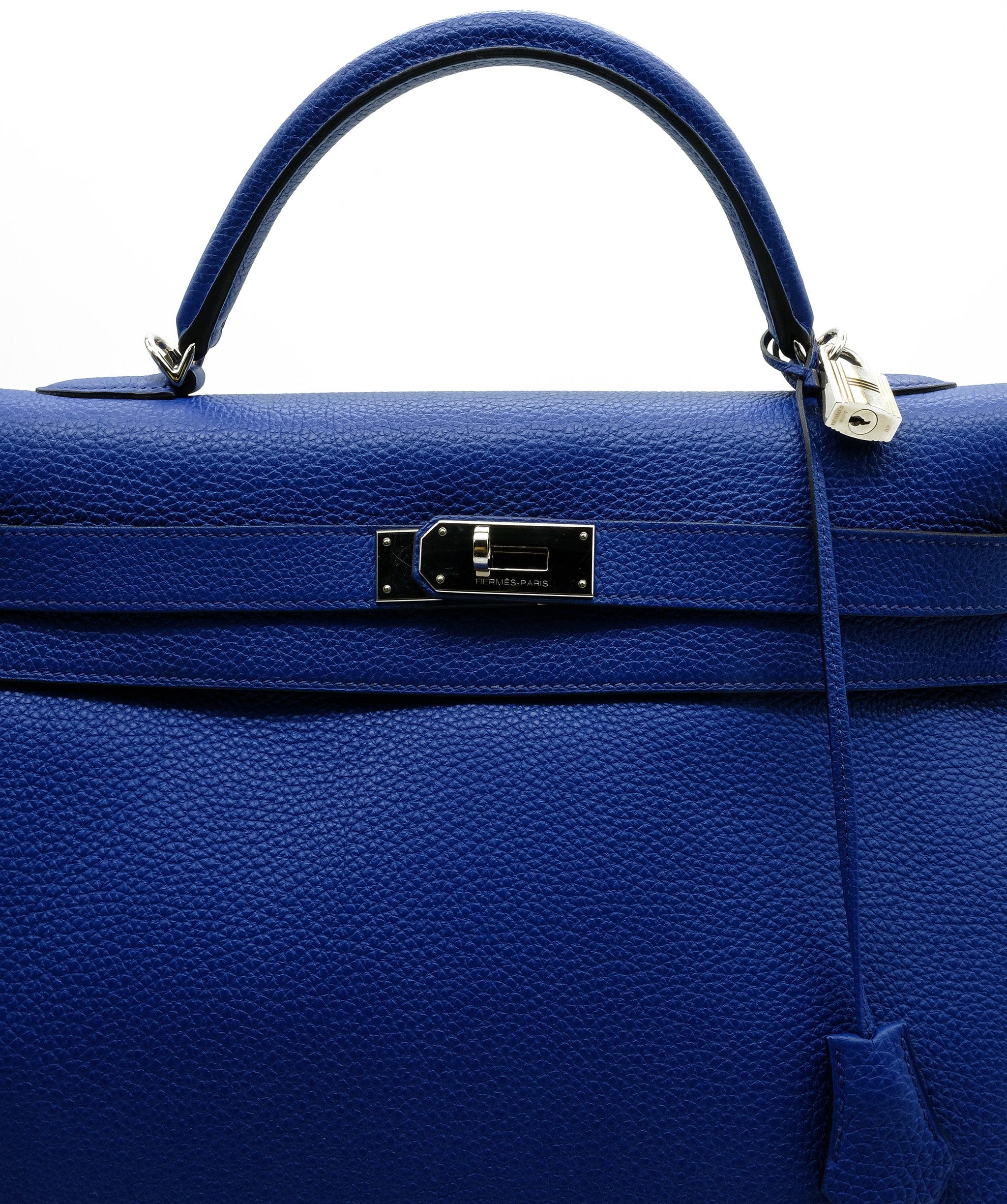 Hermès Hermes Kelly 40 Blue Electric PHW RJC1293