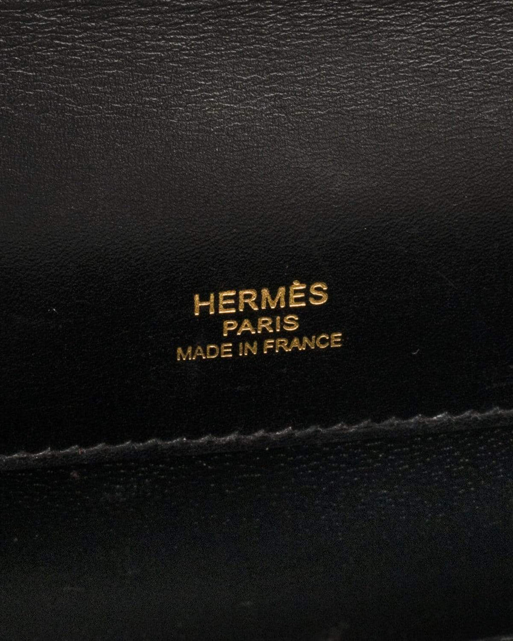 Hermes black box kelly cut gold hardware – LuxuryPromise