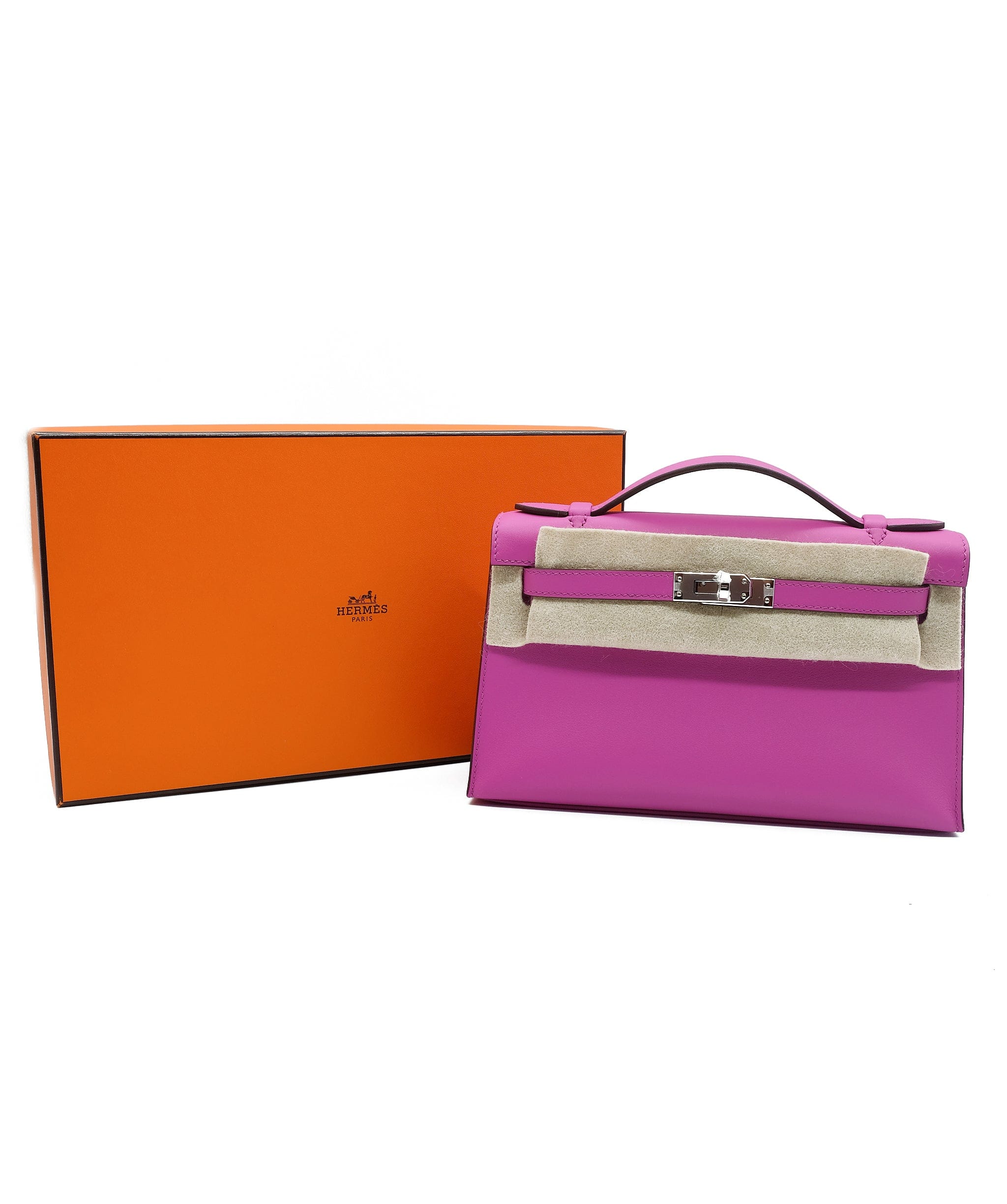 Hermès Hermes Mini Kelly Pochette Magnolia RJL1873