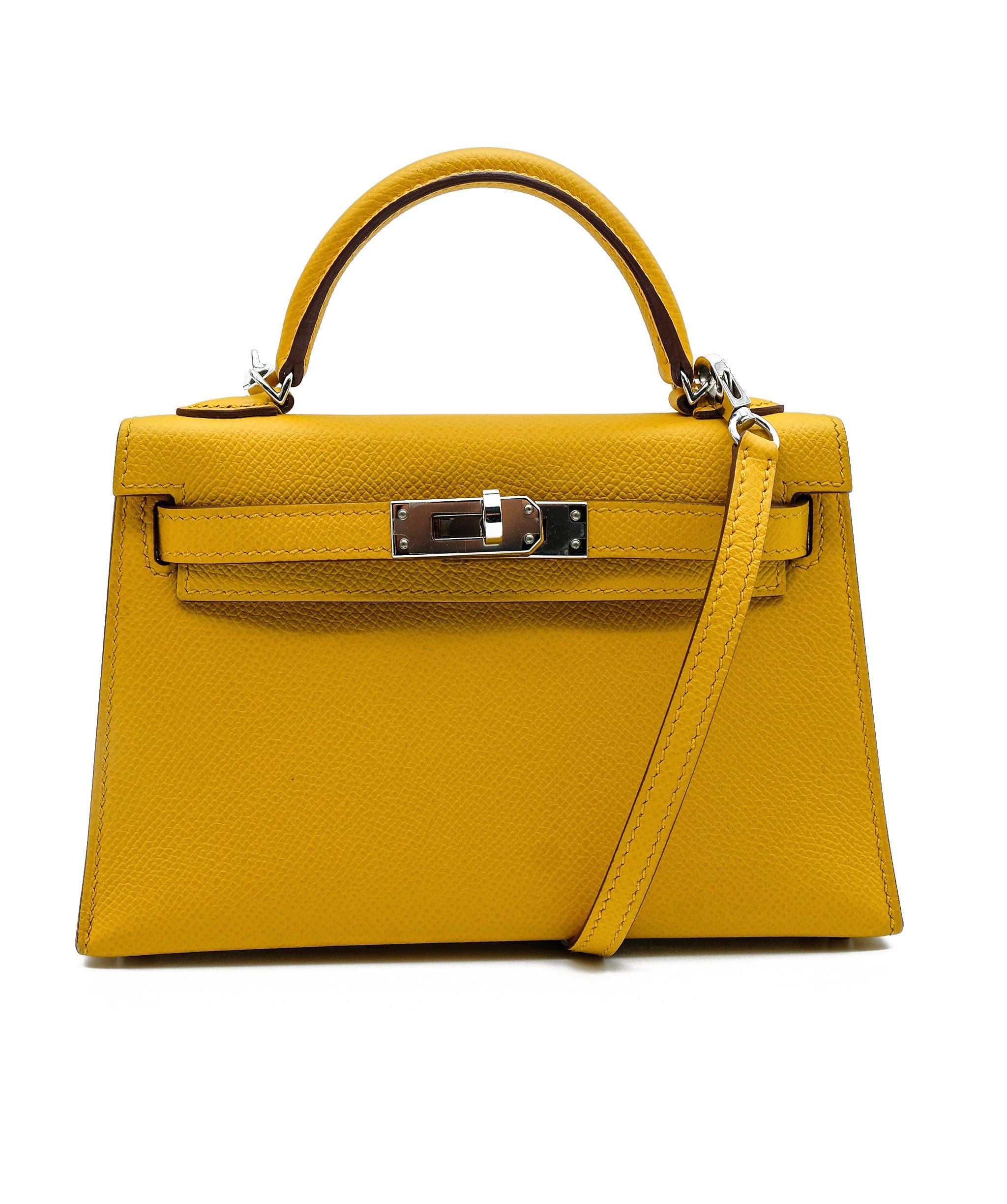 Hermès Hermes Mini Kelly Yellow RJC1627