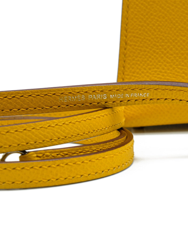 FWRD Renew Hermes Mini Kelly Handbag in Jaune Ambre