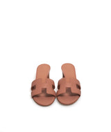 Hermès Hermes Oasis Shoes Pink Epsom Leather 37 - ADC1092