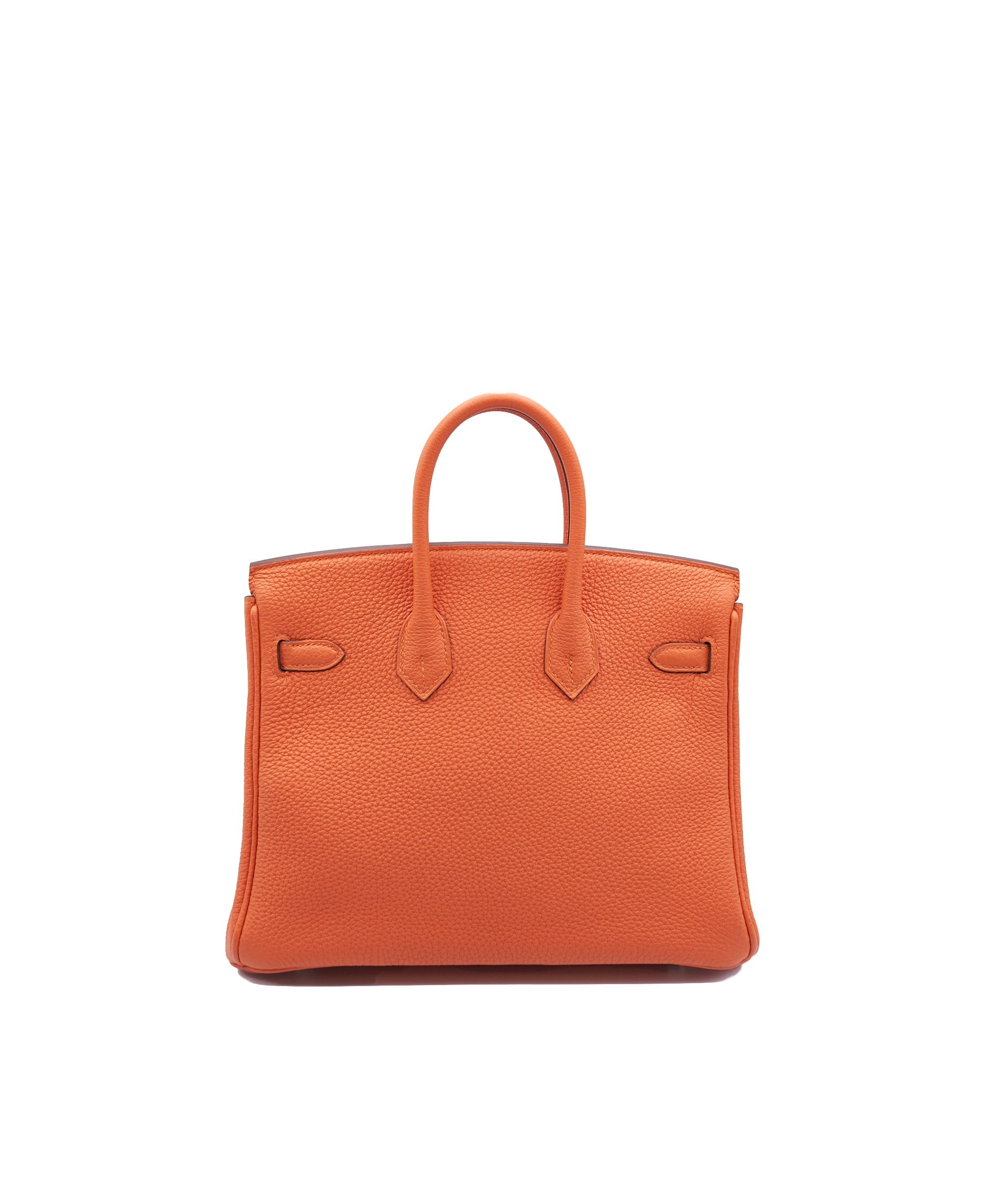 Hermès Hermès Preloved Birkin 25 Feu with PHW - ADL1162