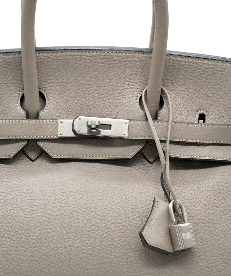 Hermes birkin 25 hot sale gris tourterelle