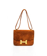 Hermès Hermes Veau Noisette Doblis Rare Constance with GHW - AWL1295