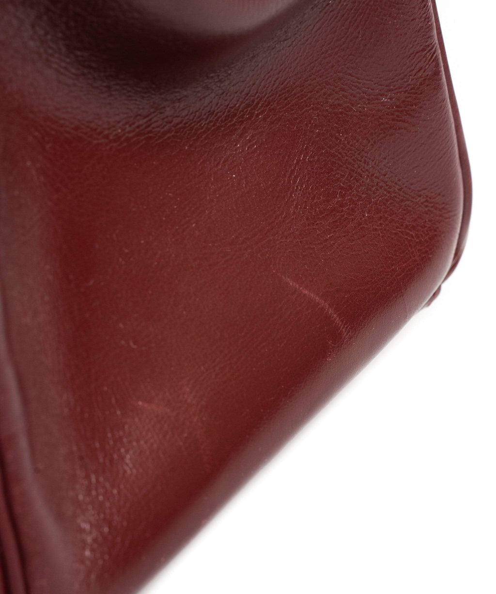 Hermès // Vintage 1977 Bordeaux Leather Kelly 32 Bag – VSP Consignment