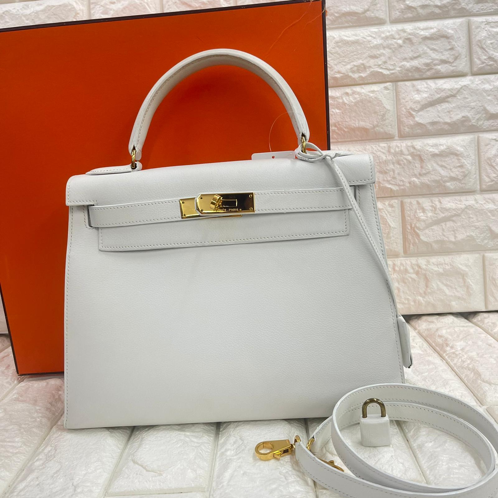 Hermès Hermes Vintage White Kelly - AWL2590