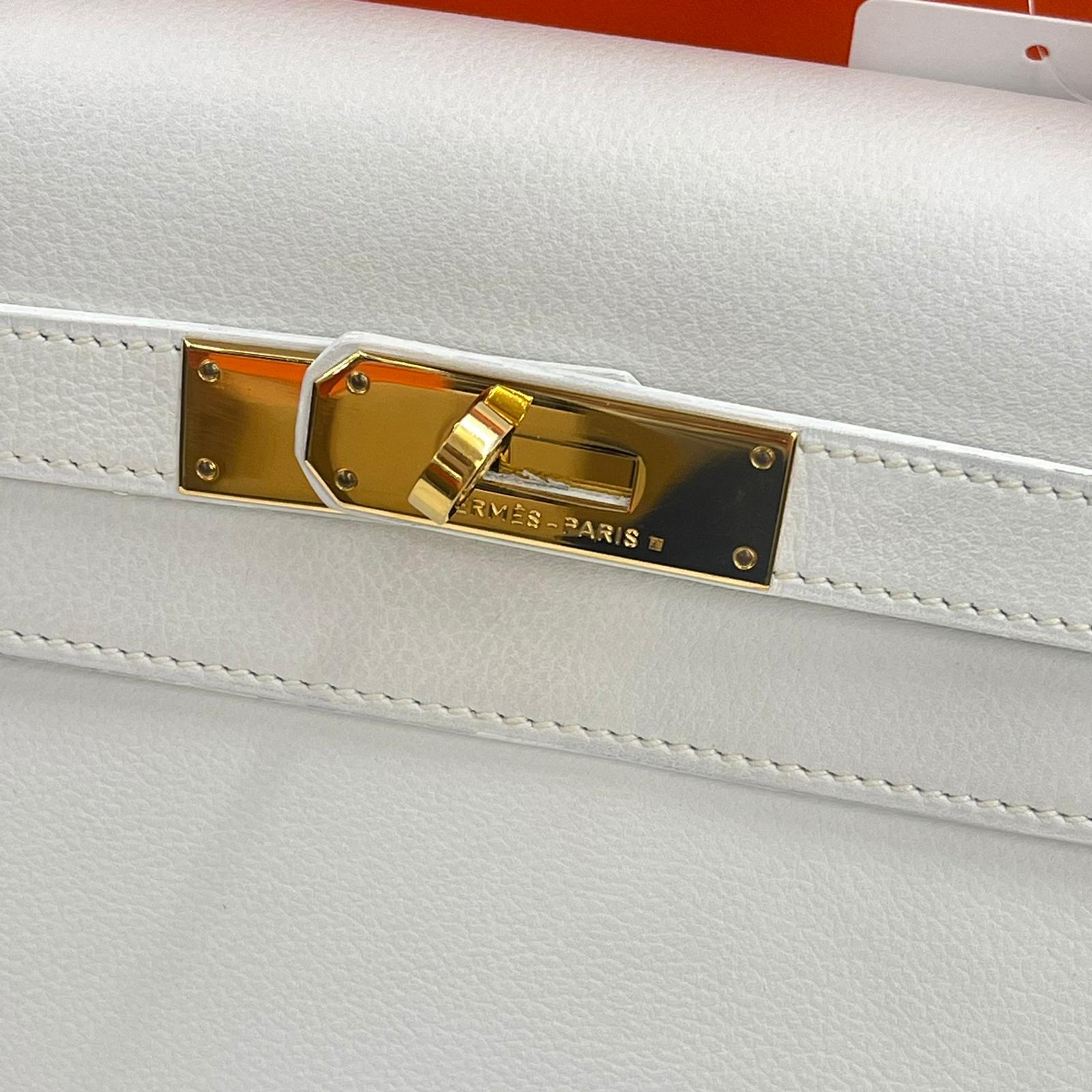 Hermès Hermes Vintage White Kelly - AWL2590