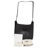 Hermès Preloved Hermès Evelyn I Black Canvas Bag - AWL1398