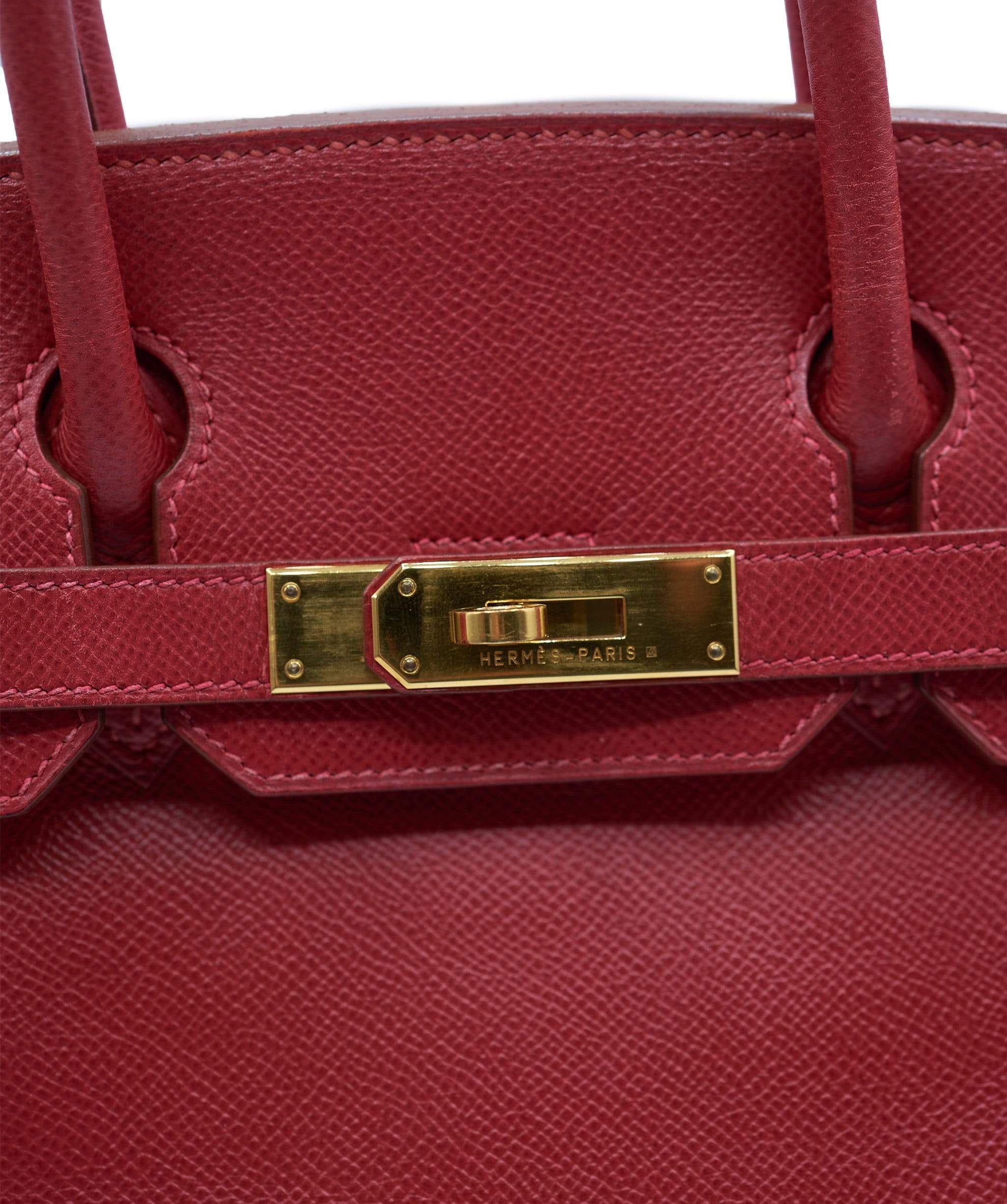 Hermès Preloved Hermès Vermillion Epsom Birkin 30 with GHW - AWL1249