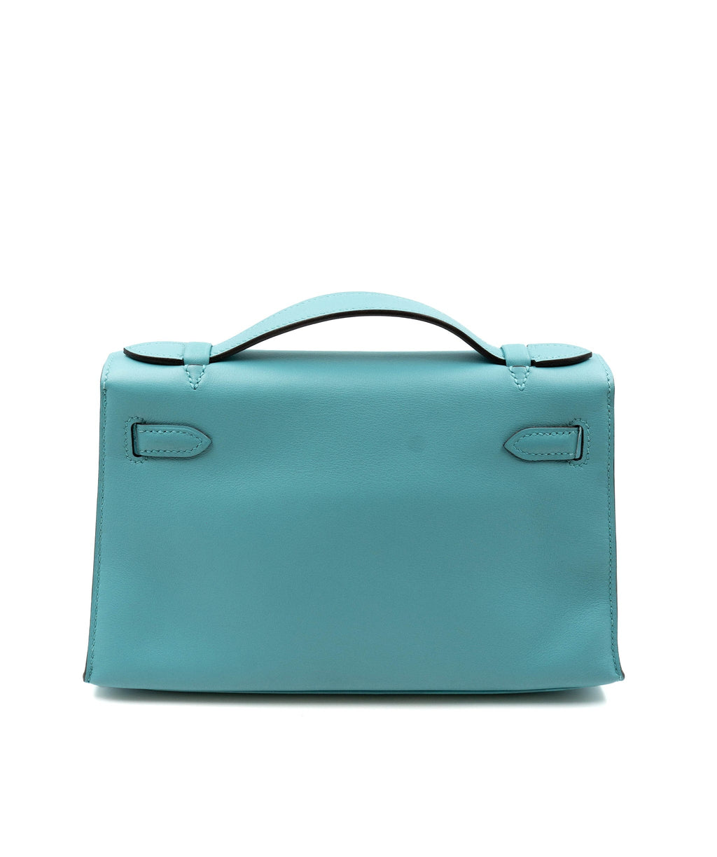 Pochette turquoise outlet