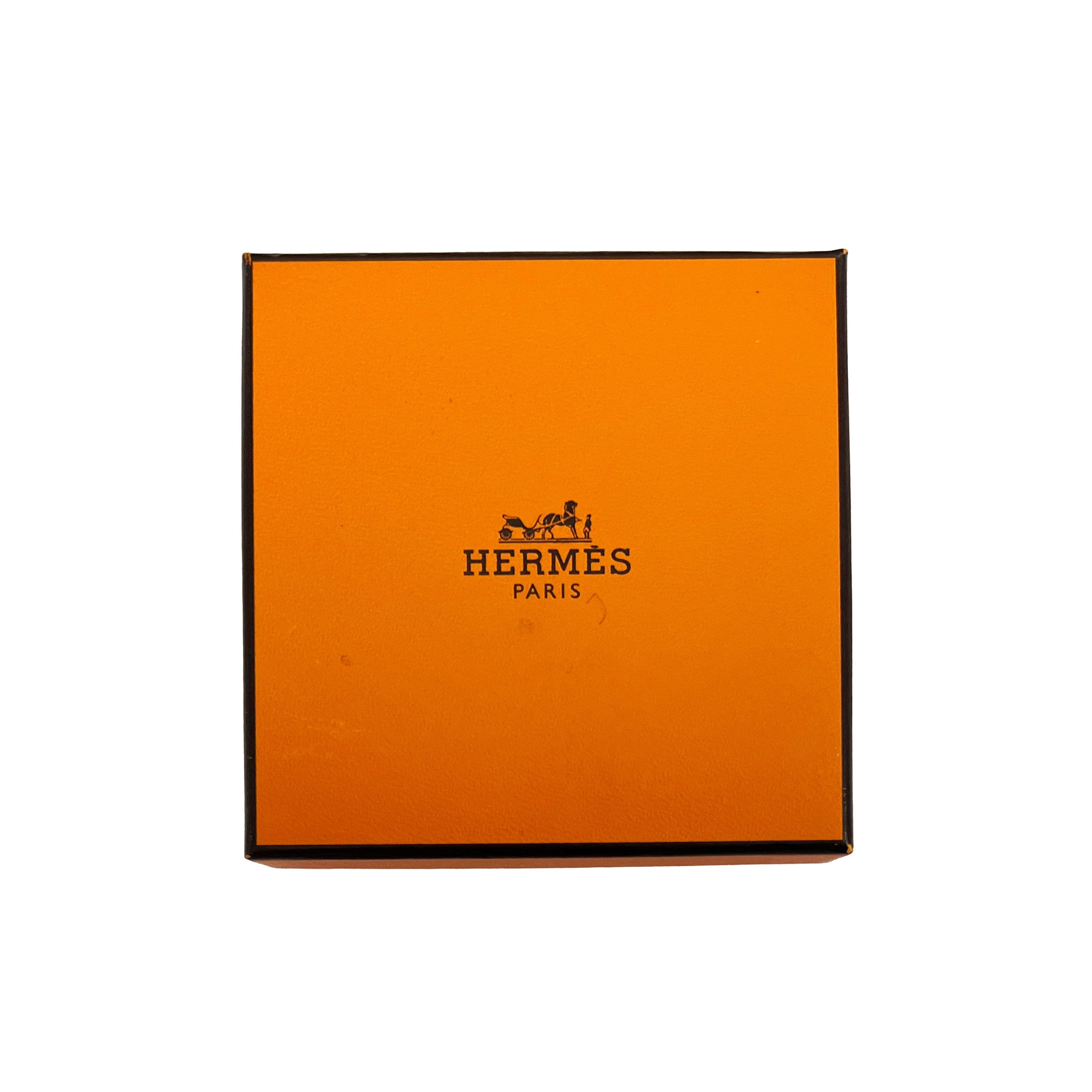 Hermès Hermes Behapi Double Tour Bracelet Orange Minium Nata Swift Leather