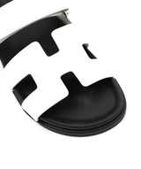 Hermès Chypre sandal in white size 39.5 AVC1014